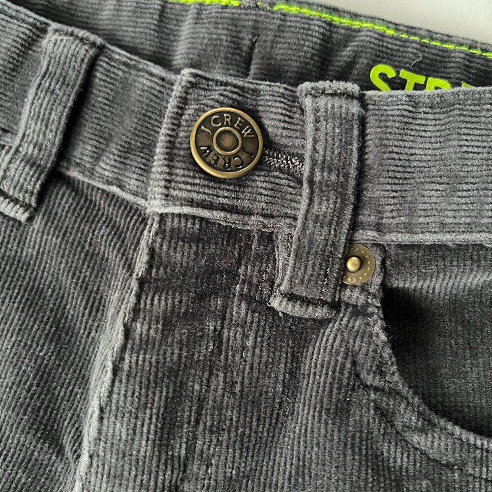 Boy - 2 - Crewcut - Grey Corduroy Stretch Pants